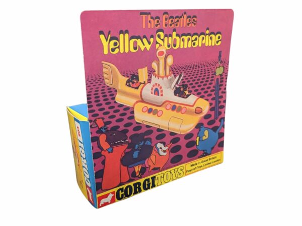 Corgi Toys 803 Beatles Yellow Submarine Repro Box Corgi Toys 803 Beatles Yellow Submarine Repro Box