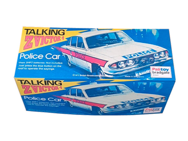 Palitoy Talking Z-Cars Z-Victor 4 Repro Box