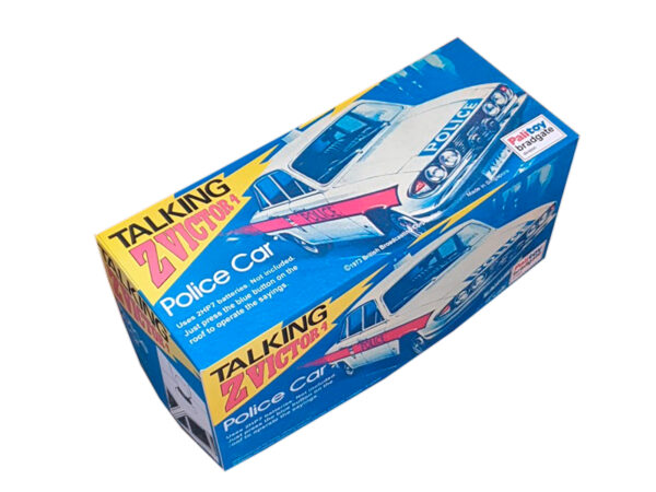 Palitoy Talking Z-Cars Z-Victor 4 Repro Box