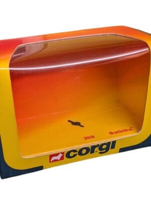 Corgi Toys 268 Batman Batbike (Black/Orange Version) Repro Box