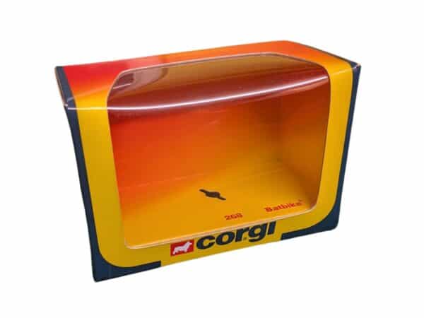 Corgi Toys 268 Batman Batbike (Black/Orange Version) Repro Box
