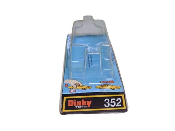 Dinky Toys 352 Ed Straker’s Car Blister/Bubble Repro Box