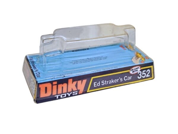 Dinky Toys 352 Ed Straker’s Car Blister/Bubble Repro Box