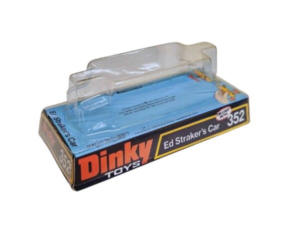 Dinky Toys 352 Ed Straker’s Car Blister/Bubble Repro Box