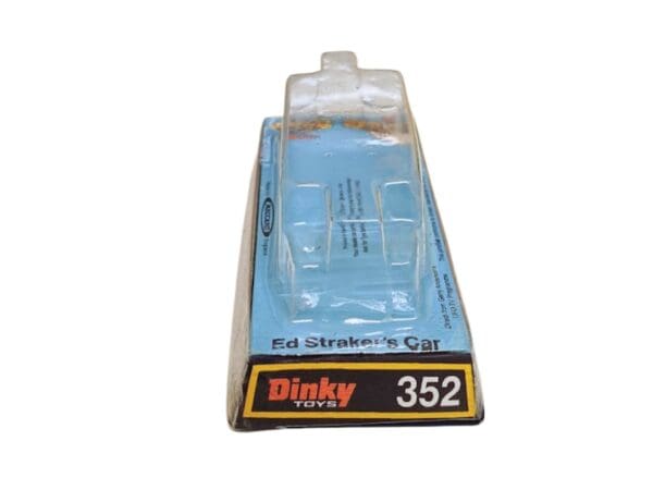 Dinky Toys 352 Ed Straker’s Car Blister/Bubble Repro Box