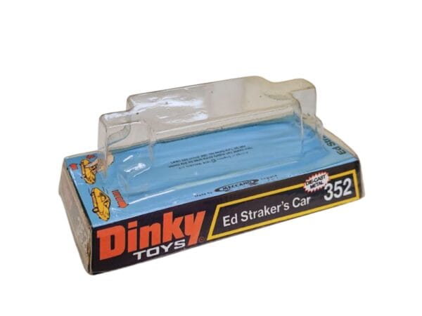 Dinky Toys 352 Ed Straker’s Car Blister/Bubble Repro Box