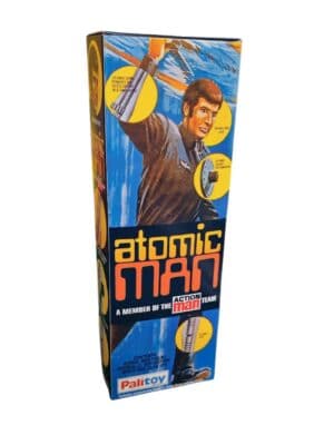Palitoy Action Man – Atomic Man Repro Box Palitoy Action Man – Atomic Man Repro Box