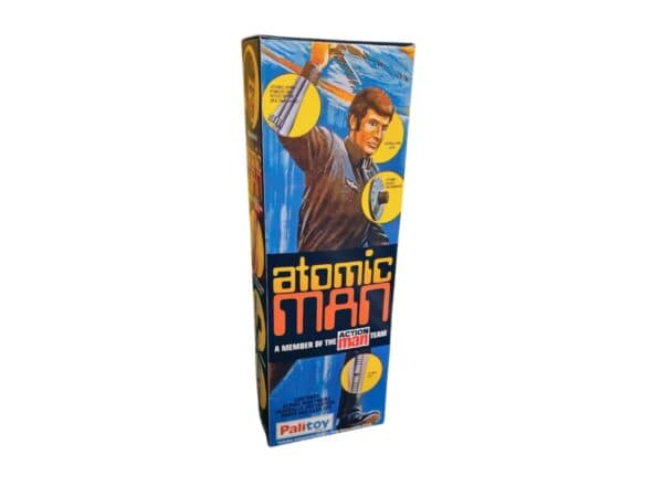 Palitoy Action Man – Atomic Man Repro Box Palitoy Action Man – Atomic Man Repro Box