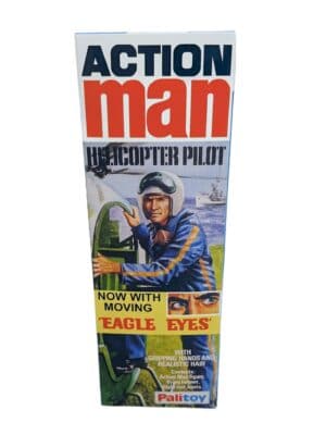 Palitoy Action Man – Helicopter Pilot with Eagle Eyes Repro Box Palitoy Action Man – Helicopter Pilot with Eagle Eyes Repro Box