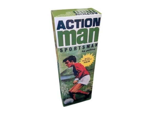 Palitoy Action Man – Sportsman (Footballer) Repro Box Palitoy Action Man – Sportsman (Footballer) Repro Box
