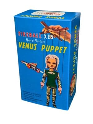 Cecil Coleman Venus Fireball XL5 Puppet Repro Box Cecil Coleman Venus Fireball XL5 Puppet Repro Box