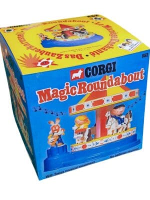 Corgi Toys 852 Magic Roundabout Carousel Repro Box Corgi Toys 852 Magic Roundabout Carousel Repro Box