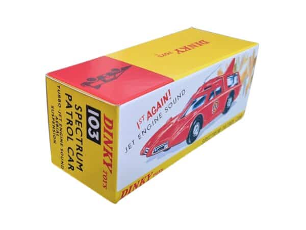 Dinky Toys 103 Captain Scarlet Spectrum Patrol Car Repro Box