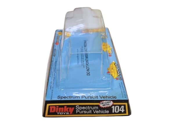 Dinky Toys 104 Captain Scarlet Spectrum Pursuit Vehicle Blister/Bubble Repro Box Dinky Toys 104 Captain Scarlet Spectrum Pursuit Vehicle Blister/Bubble Repro Box