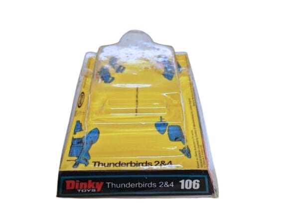 Dinky Toys 106 Thunderbird 2 Yellow Version Blister/Bubble Repro Box Dinky Toys 106 Thunderbird 2 Yellow Version Blister/Bubble Repro Box