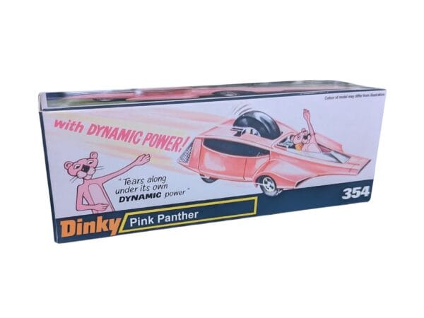 Dinky Toys 354 Pink Panther Car Repro Box Dinky Toys 354 Pink Panther Car Repro Box