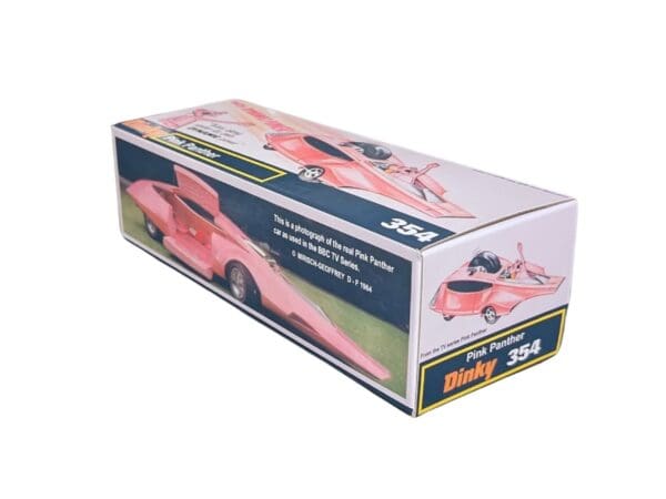 Dinky Toys 354 Pink Panther Car Repro Box Dinky Toys 354 Pink Panther Car Repro Box