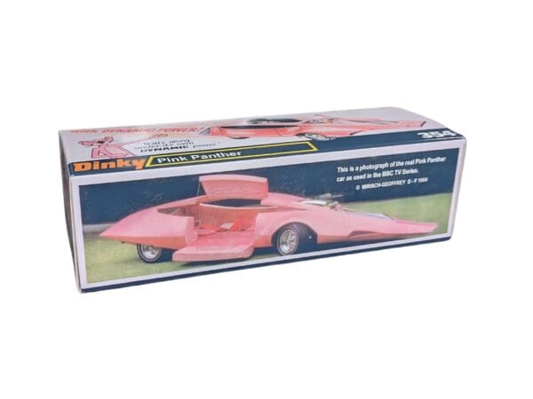Dinky Toys 354 Pink Panther Car Repro Box Dinky Toys 354 Pink Panther Car Repro Box