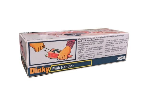 Dinky Toys 354 Pink Panther Car Repro Box Dinky Toys 354 Pink Panther Car Repro Box