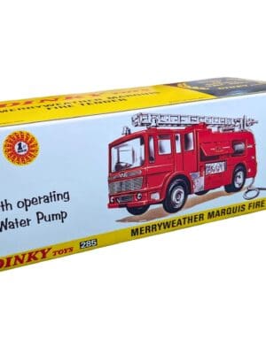 Dinky Toys 285 Merryweather Marquis Fire Engine Repro Box Dinky Toys 285 Merryweather Marquis Fire Engine Repro Box
