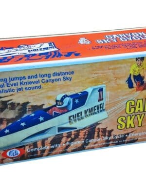 Ideal Toys Evel Knievel Canyon Sky Cycle Reproduction Box