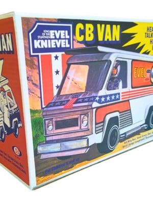 Ideal Toys Evel Knievel C.B. Van Reproduction Box Ideal Toys Evel Knievel C.B. Van Reproduction Box