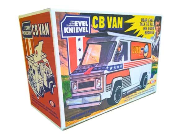 Ideal Toys Evel Knievel C.B. Van Reproduction Box Ideal Toys Evel Knievel C.B. Van Reproduction Box