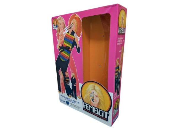 Kenner Bionic Woman Fembot Figure Reproduction Box Kenner Bionic Woman Fembot Figure Reproduction Box