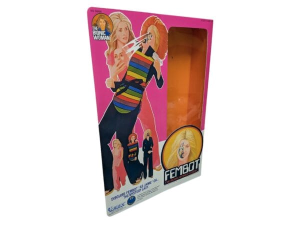 Kenner Bionic Woman Fembot Figure Reproduction Box Kenner Bionic Woman Fembot Figure Reproduction Box