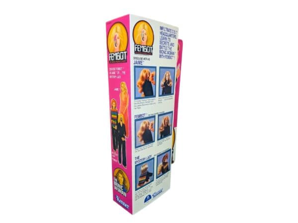 Kenner Bionic Woman Fembot Figure Reproduction Box Kenner Bionic Woman Fembot Figure Reproduction Box