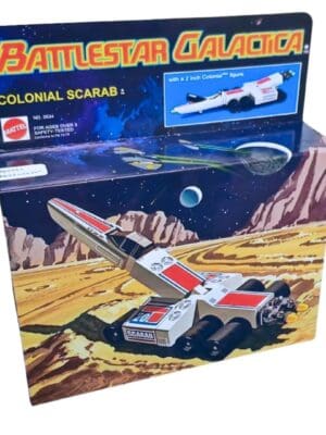 Mattel Battlestar Galactica Colonial Scarab Reproduction Box