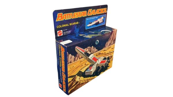 Mattel Battlestar Galactica Colonial Scarab Reproduction Box Mattel Battlestar Galactica Colonial Scarab Reproduction Box