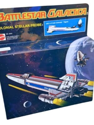Mattel Battlestar Galactica Colonial Stellar Probe Reproduction Box