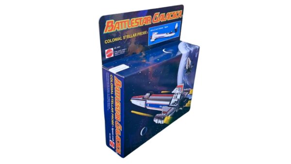 Mattel Battlestar Galactica Colonial Stellar Probe Reproduction Box Mattel Battlestar Galactica Colonial Stellar Probe Reproduction Box