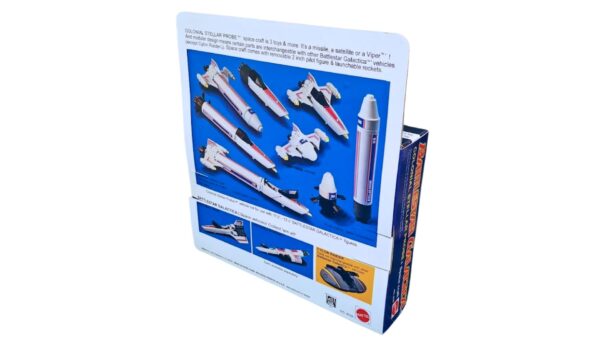 Mattel Battlestar Galactica Colonial Stellar Probe Reproduction Box Mattel Battlestar Galactica Colonial Stellar Probe Reproduction Box
