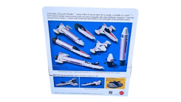 Mattel Battlestar Galactica Colonial Stellar Probe Reproduction Box Mattel Battlestar Galactica Colonial Stellar Probe Reproduction Box