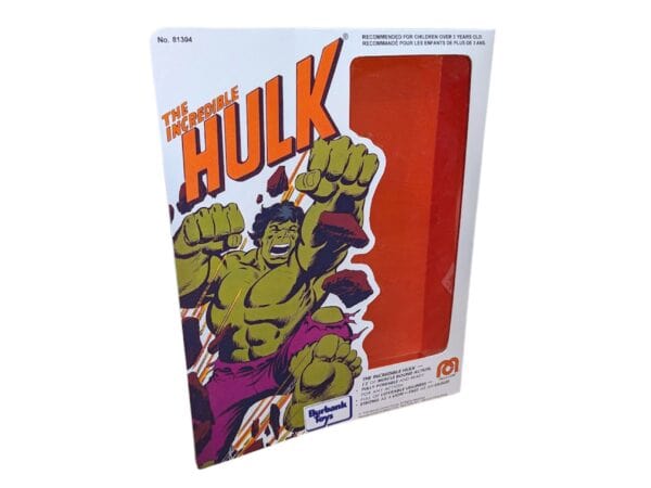 Mego The Incredible Hulk Figure Reproduction Box Mego The Incredible Hulk Figure Reproduction Box