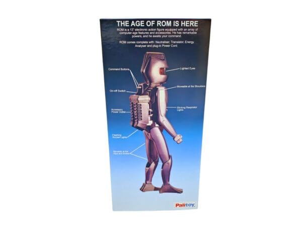 Palitoy Action Man – ROM The Space Knight Repro Box Palitoy Action Man – ROM The Space Knight Repro Box