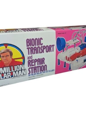 Kenner Six Million Dollar Man Bionic Transport and Repair Station Reproduction Box Kenner Six Million Dollar Man Bionic Transport and Repair Station Reproduction Box