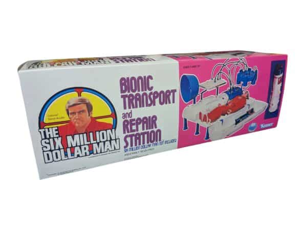 Kenner Six Million Dollar Man Bionic Transport and Repair Station Reproduction Box Kenner Six Million Dollar Man Bionic Transport and Repair Station Reproduction Box