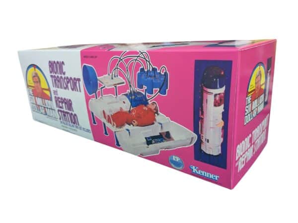 Kenner Six Million Dollar Man Bionic Transport and Repair Station Reproduction Box Kenner Six Million Dollar Man Bionic Transport and Repair Station Reproduction Box