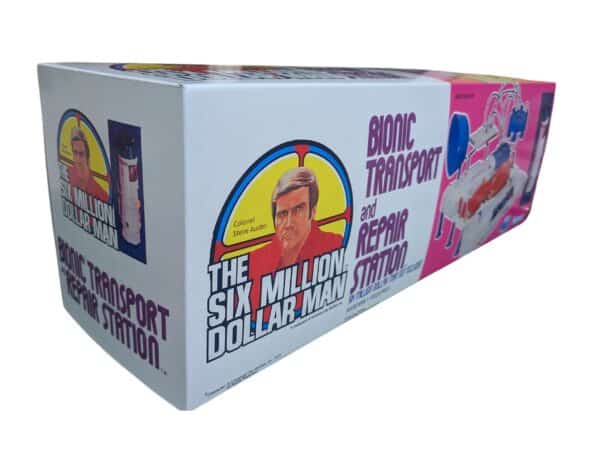Kenner Six Million Dollar Man Bionic Transport and Repair Station Reproduction Box Kenner Six Million Dollar Man Bionic Transport and Repair Station Reproduction Box