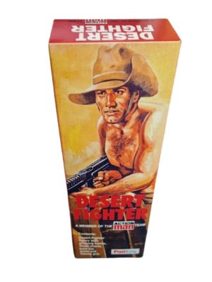 Action Man Desert Fighter Repro Box 1 Palitoy Action Man Desert Fighter Reproduction Box
