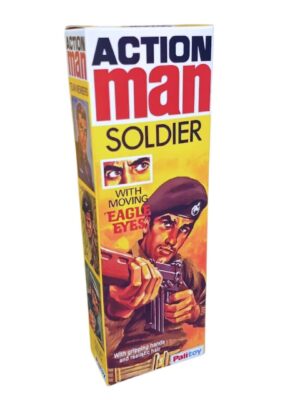 action man eagle eye soldier 1 Palitoy Action Man - Eagle Eye Soldier 1978 Version Repro Box
