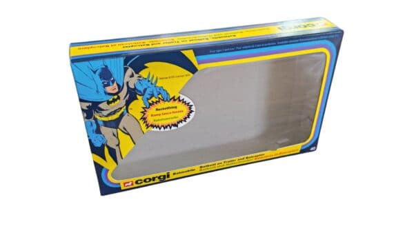 Corgi Toys Giftset 40 1979 Flat Box Batmobile, Batboat and Batcopter Repro Box (NO INSERT) Corgi Toys Giftset 40 1979 Flat Box Batmobile, Batboat and Batcopter Repro Box (NO INSERT)