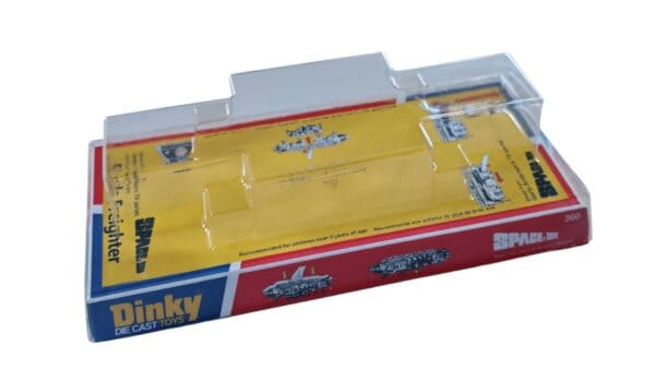 Dinky Toys 359 Eagle Transporter Space 1999 Yellow Version Blister/Bubble Repro Box