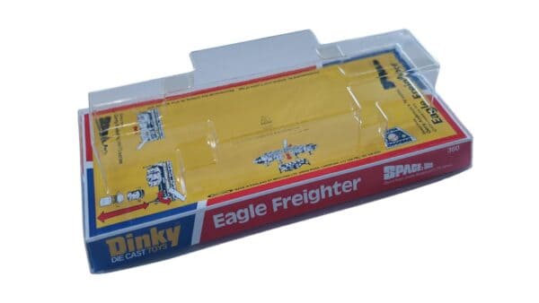 Dinky Toys 359 Eagle Transporter Space 1999 Yellow Version Blister/Bubble Repro Box