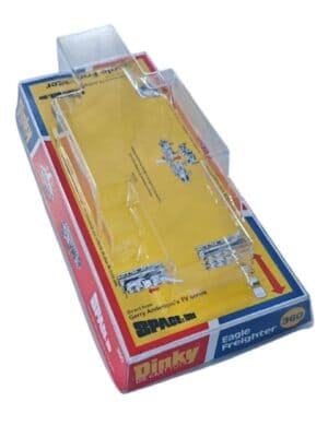 Dinky Toys 359 Eagle Transporter Space 1999 Yellow Version Blister/Bubble Repro Box Dinky Toys 359 Eagle Transporter Space 1999 Yellow Version Blister/Bubble Repro Box