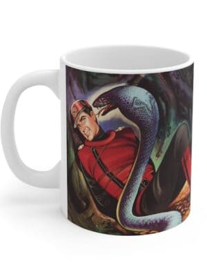 Captain Scarlet 11oz Snake Ceramic Mug Captain Scarlet 11oz Snake Ceramic Mug