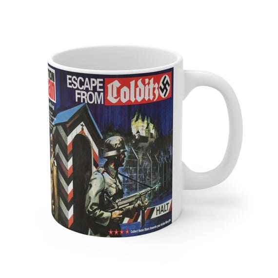 Vintage Action Man Colditz Retro Gift Mug Vintage Action Man Colditz Retro Gift Mug
